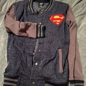 Varsity jacket Men's Superman Baseball Jacket size M marvel comics Superman
